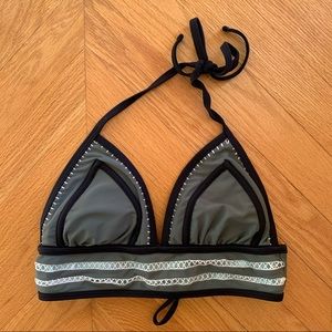 Olive Green Bikini Top